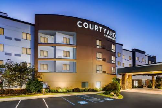 exterior of courtyard by Marriott