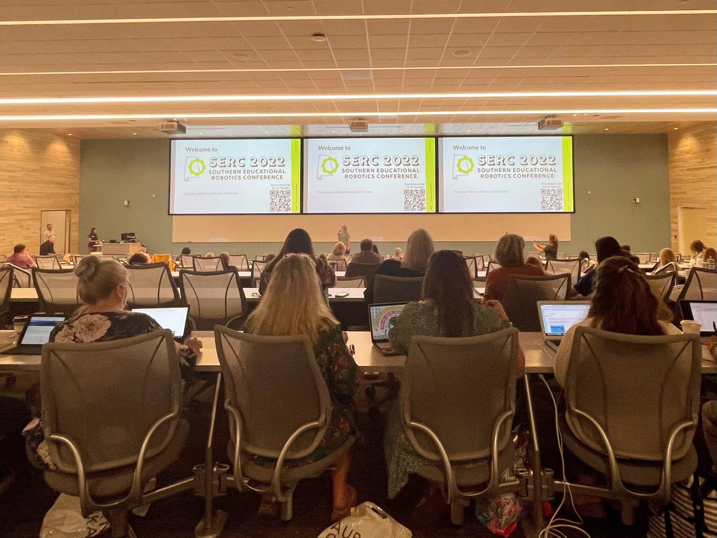 Attendees at the opening session at serc 2022
